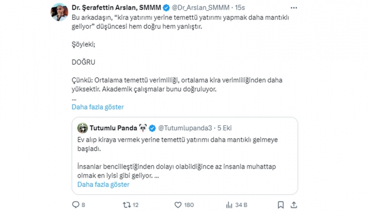 Kira yatırımı yerine temettü yatırımı yapmak daha mı mantıklı? 
