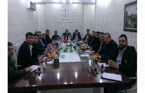 Malatya'da inşaat sektörü sorunları ele alındı!