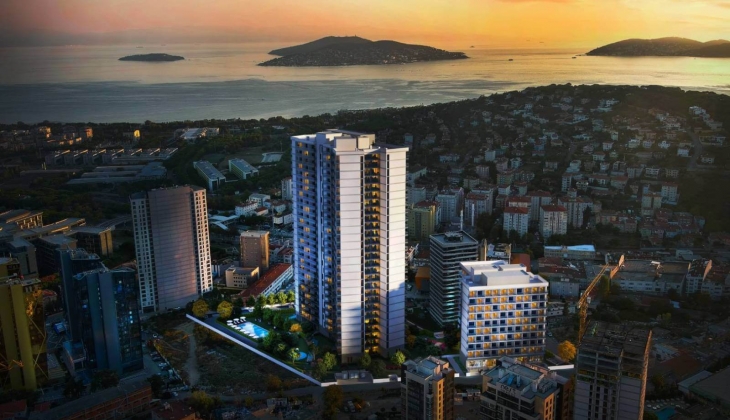 Maltepe Lamer Dragos'ta 1+1'ler 7 milyon 950 bin TL'den başlayan fiyatlarla!