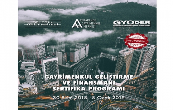 Gayrimenkul Geliştirme Sertifika Programı yeni dönem kayıtları başladı!
