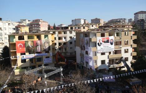 Kartal Belde Sitesi'nin yıkımı gerçekleştirildi!