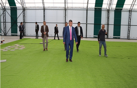 Niğde Spor Kompleksi açılış için gün sayıyor!
