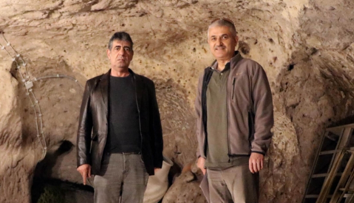 Tadilat için başladığı evinin altından 2 bin yıllık yer altı şehri çıktı!