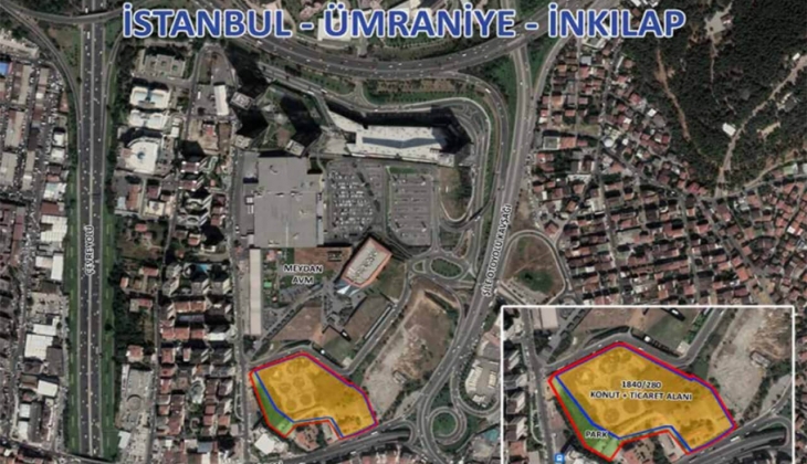 Emlak Konut GYO Ümraniye İnkılap Mahallesi arsa ihalesi 29 Haziran da! Yatırımcılar dikkat!