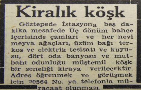 1945 yılında Kadıköy Altıyol da bir ev 9.000 liraya satılacakmış!