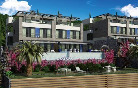 Novo Maison Bodrum'da kaba inşaat yüzde 90 tamamlandı! 1 milyon Euro'ya!
