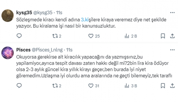 Kiracı Ağustos ta evden çıkarım dedi, ev sahibi anlaşmadı: İlk duruşma 27 Mayıs 2025 e verildi!