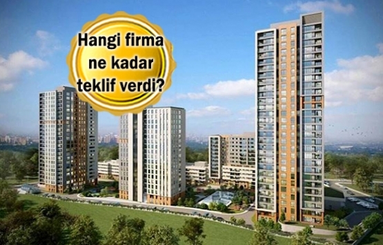 Semt Bahçekent ihalesine 5 dev teklif!