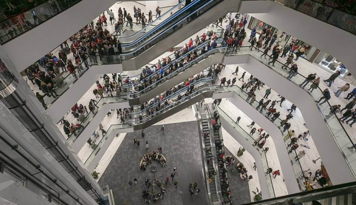 AVM metrekare verimlilik endeksi geçen yıla göre yüzde 76,3 arttı! İstanbul da metrekare başına düşen ciro 14.225 TL!