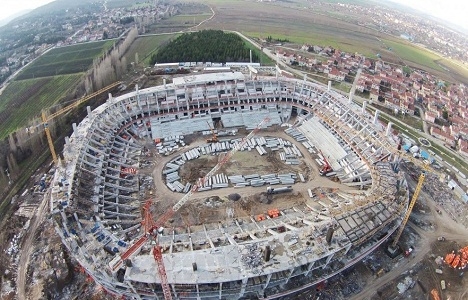 Eskişehirspor Stadı açılış için hazırlanıyor!