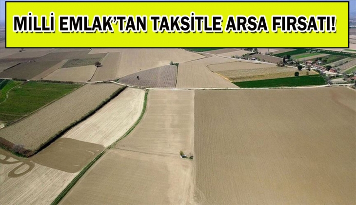 Milli Emlak'tan büyük fırsat! İzmir Foça'da 8 taksitle imarlı arsa satıyor!