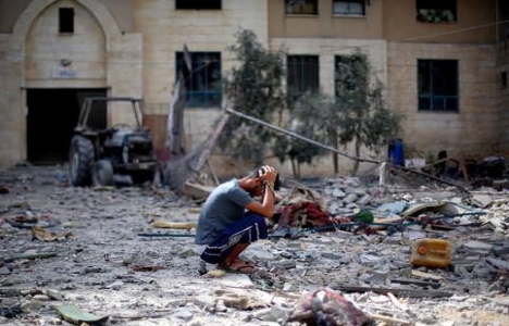 Katar RAF, Gazze'de 15 evi yeniden inşa etti!