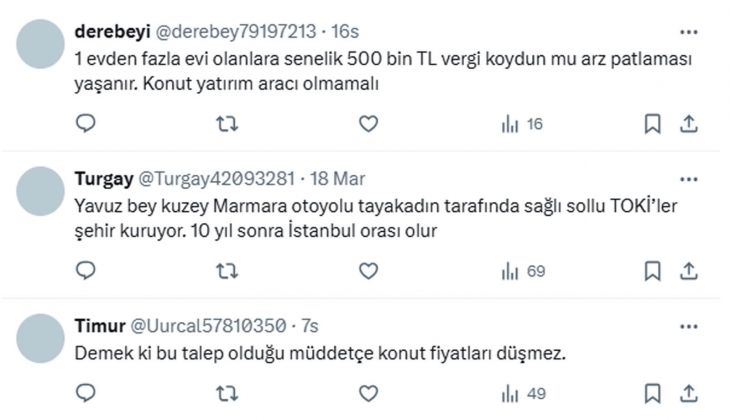 Konut talebinin karşılanması için Türkiye ye 2 tane daha İstanbul gerek!