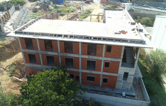 Kocaeli Karamürsel itfaiye müfreze binası tamamlanıyor!