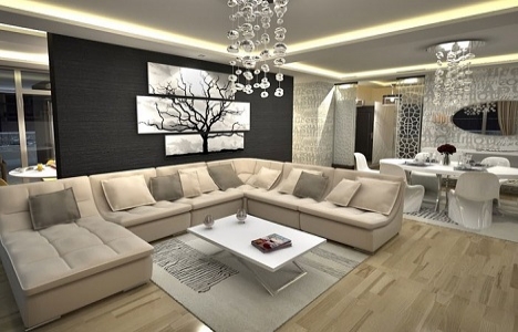 Akkent Paradise Gardens örnek daire!