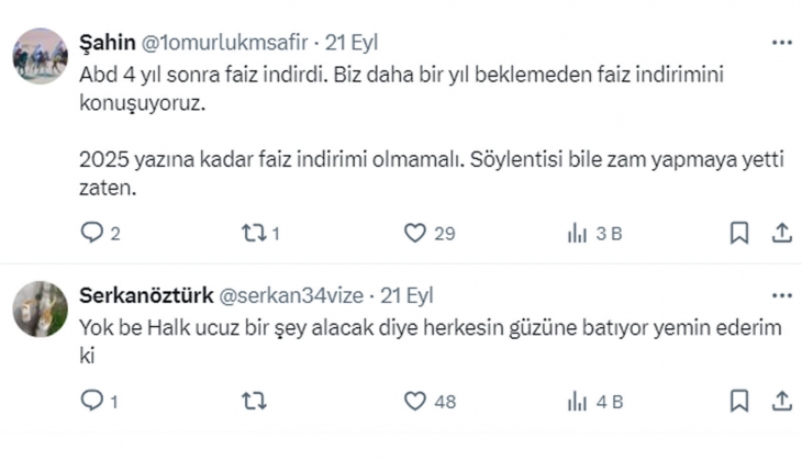 Satılık ev ilanında şaşırtan not: Fiyatımız 1 ay için geçerlidir. Faizler düşmeye başladığında fiyatımız artacaktır!
