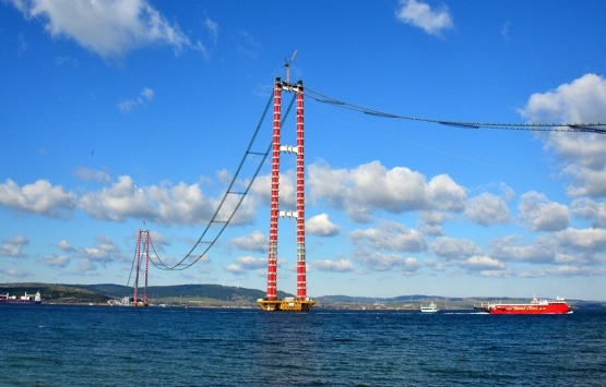 1915 Çanakkale Köprüsü nün kedi yolu ışıklandırıldı!