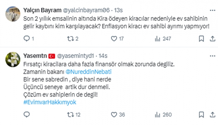 Milletvekilinden yüzde 25 tepkisi: Evi olan dertli, kiracı olan huzursuz! Bu sorunu çözmek iktidarın boynunun borcu!