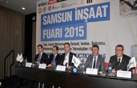 Samsun İnşaat 2015 Fuarı'na 25 bin ziyaretçi geldi!