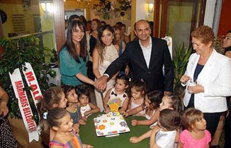 Neşe Erberk Marmaris'te anaokulu açtı!