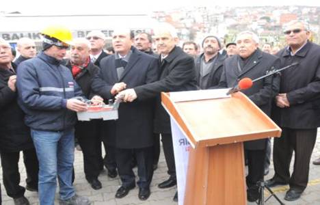 Balıkesir Dinkçiler Mahallesi'nde kapalı pazaryeri temeli atıldı!
