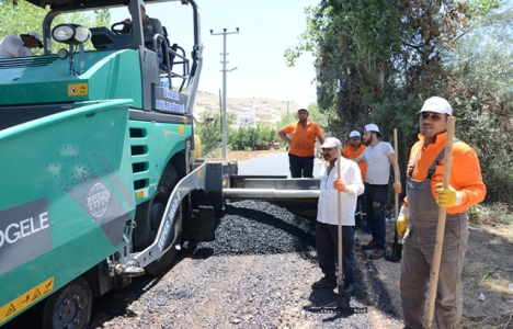 Afyonkarahisar Dinar'da asfalt çalışmaları başladı!