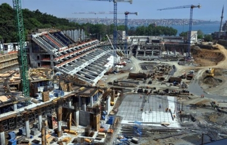 80 karede Vodafone Arena nın inşaat süreci!