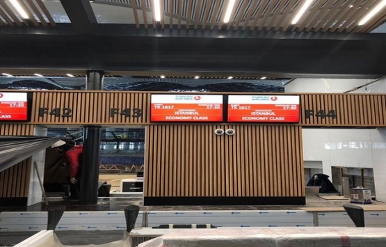 3. havalimanında biniş balkonları yerleştirilmeye başlandı!