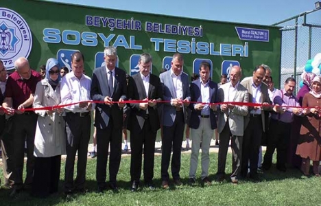 Konya Beyşehir Spor Kompleksi hizmete açıldı!