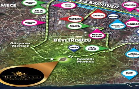 Beylikdüzü Bey Kasrı ulaşım! Teslimler 2014 Mayıs ta!