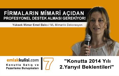 Emel Balcı: Firmaların mimari açıdan profesyonel destek alması gerekiyor!