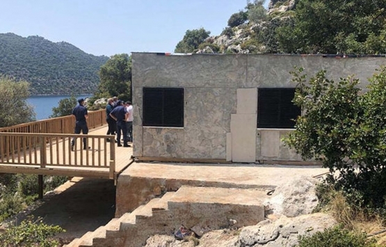 Antalya Demre de sit alanına inşa edilen villa mühürlendi!