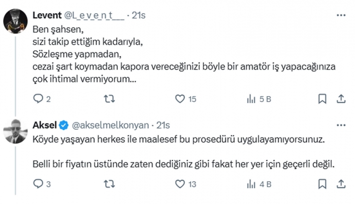 Arsa, arazi alacaklar dikkat: Kapora bile ödeseniz gayrimenkulünüzü alamayabilirsiniz! 