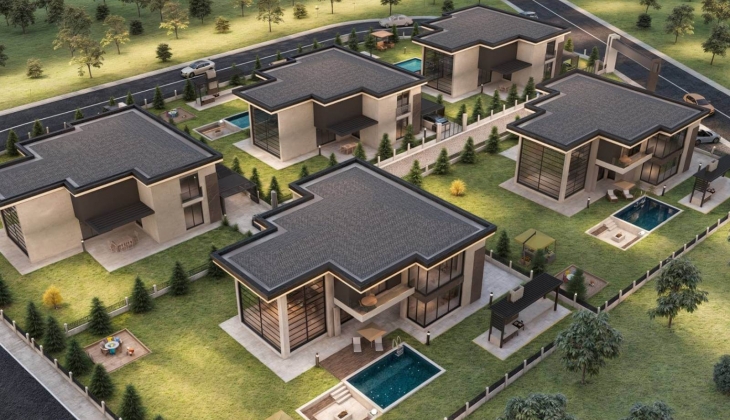 İncek Serenity Villaları'nda 7+1'ler 85 milyon TL'den başlayan fiyatlarla!