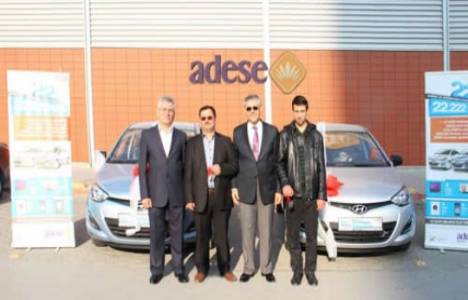Adese, çekilişle 2013 model otomobil hediye etti!