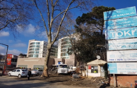 Sarıyer Devlet Hastanesi nin yüzde 90 ı tamam!