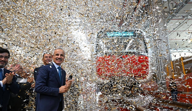 Gebze OSB-Darıca Sahili Hattı için özel tasarlanan sürücüsüz metro aracı hazır! İlk yerli ve milli sürücüsüz metro aracı