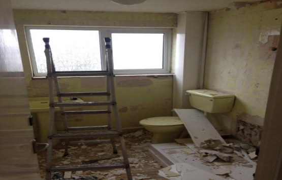 Harabe evi 7 günde baştan yarattı!