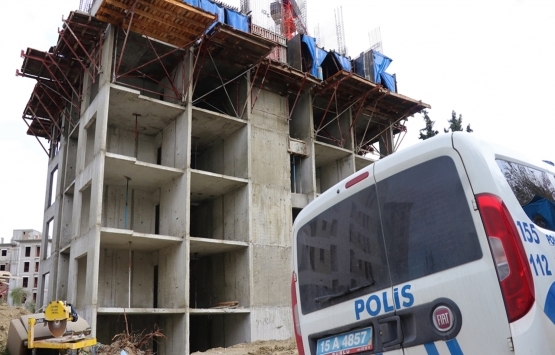 Burdur'da çalıştığı inşaattan düşen işçi öldü!