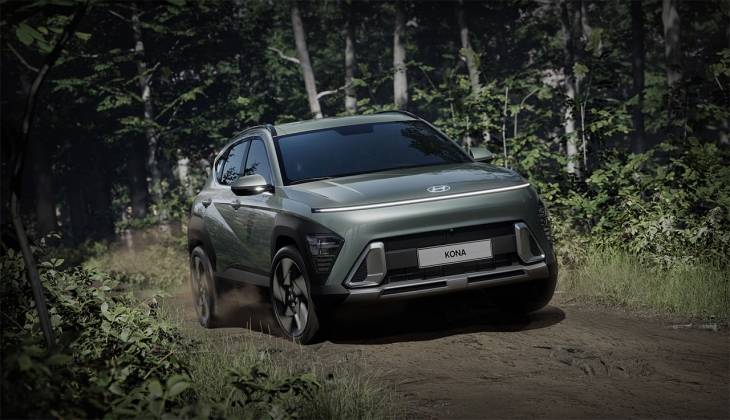 Hyundai Yeni Kona nın görselleri yayınlandı! Yeni Kona benzinli, hibrit ve elektrikli motor seçenekleriyle geliyor!