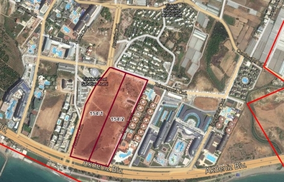 Alanya da 146.6 milyon TL ye icradan satılık arsa!