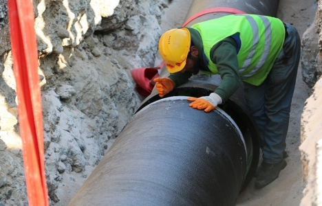 Hatay Belediyesi isale hattı yenileme programını hayata geçirdi!