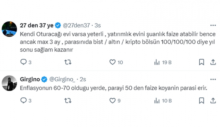 7 milyon TL lik evini satan faizden 310 bin TL kazanıyor! Konut yatırımı, faiz yatırımı mı mantıklı? Vatandaşlar ne dedi