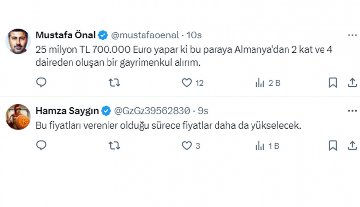 İzmir de yeni konut projesinde 2+1 evlerin fiyatları 16-25 milyon TL arasında! Bu rakamı kim verebilir? 