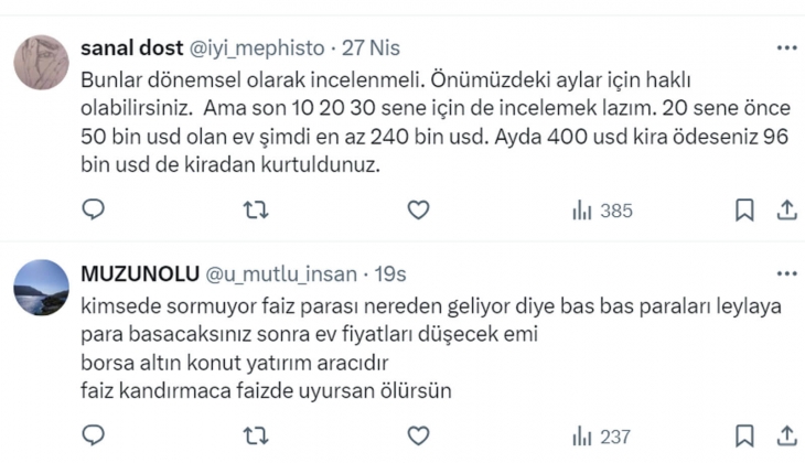 Konut mu, mevduat mı, altın mı? Yatırımcılar dikkat!