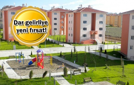 TOKİ'den 5 bin lira peşinat, 243 lira taksitle ev!