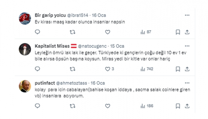 Gençlerin hayali fazla sayıda ev sahibi olmak! 
