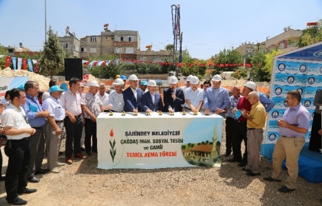 Şahinbey Belediyesi'nden Çağdaş Mahallesi´ne sosyal tesis!