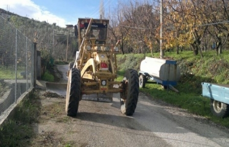 Turgutlu'da yol yapım çalışmaları devam ediyor!