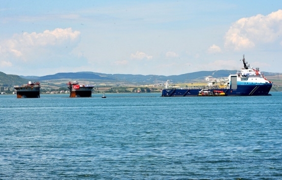 1915 Çanakkale Köprüsü nün Asya ayağı batırıldı!
